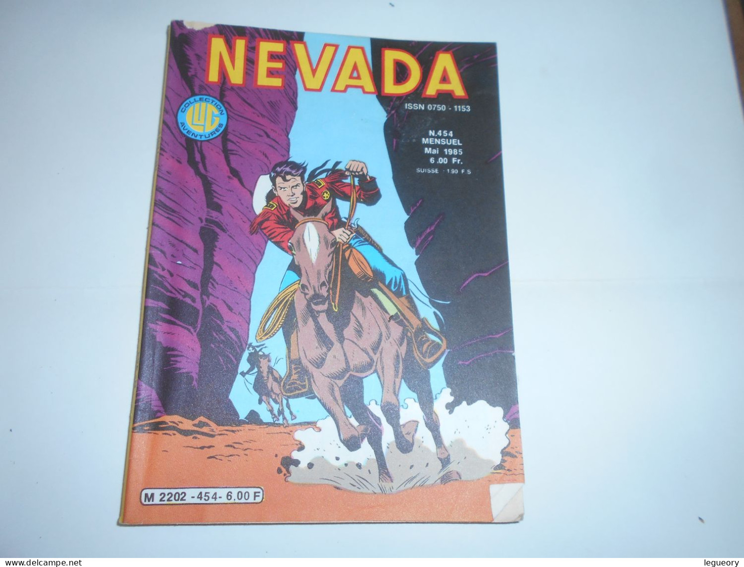 Nevada  Mensuel      N° 454  Mai 1985 - Nevada