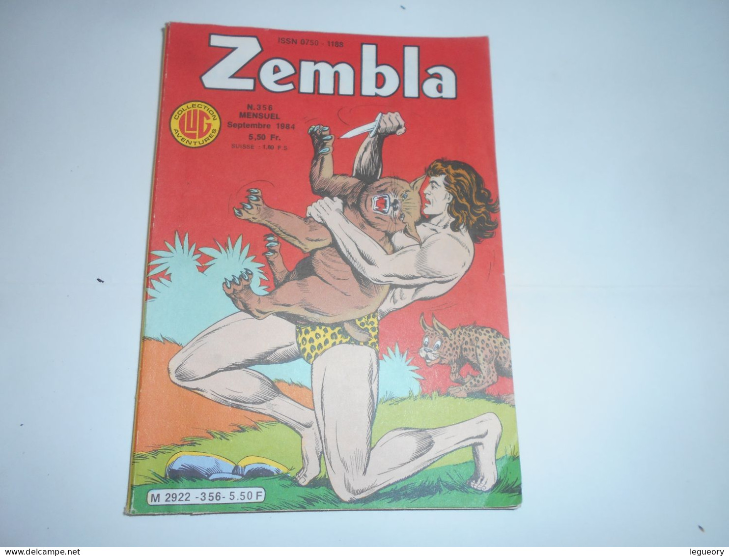 Zembla  Mensuel      N° 356   Septembre 1984 - Zembla