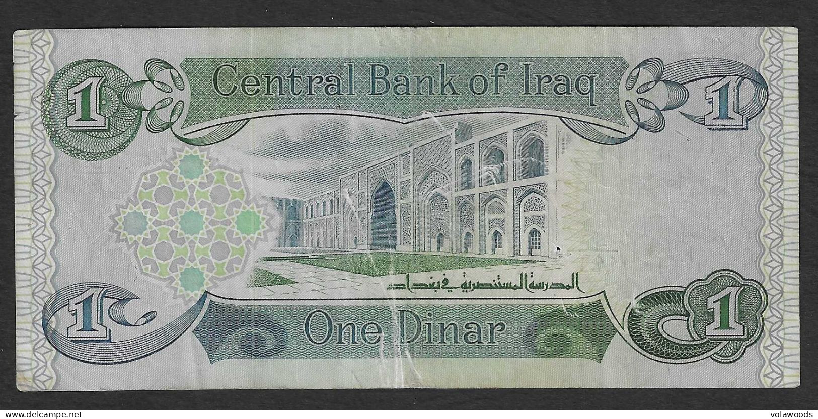 Iraq - Banconota Circolata Da 1 Dinaro P-69a.3 - 1984 #19 - Irak