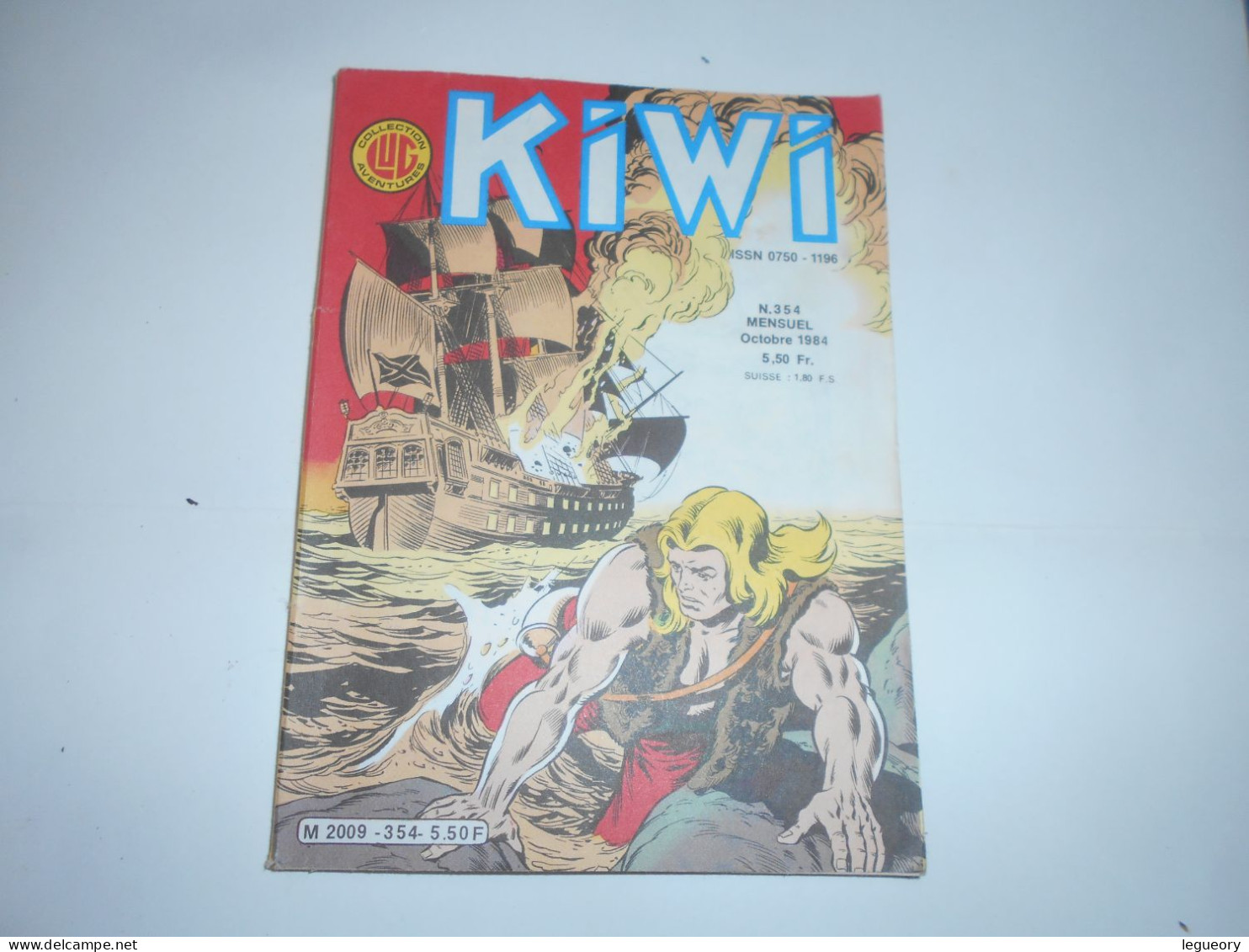 Kiwi  Mensuel      N° 354 Octobre 1984 - Kiwi