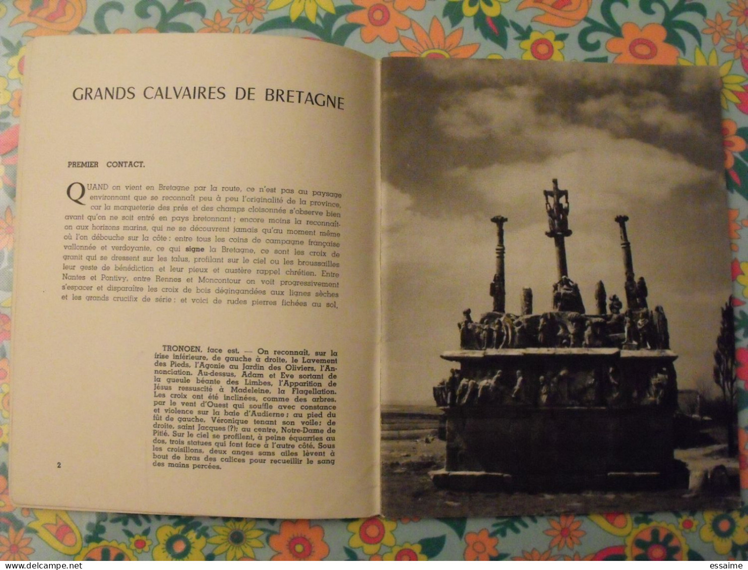 Grands Calvaires De Bretagne. Debidour. Images De Jos Le Doaré. 1957 - Bretagne