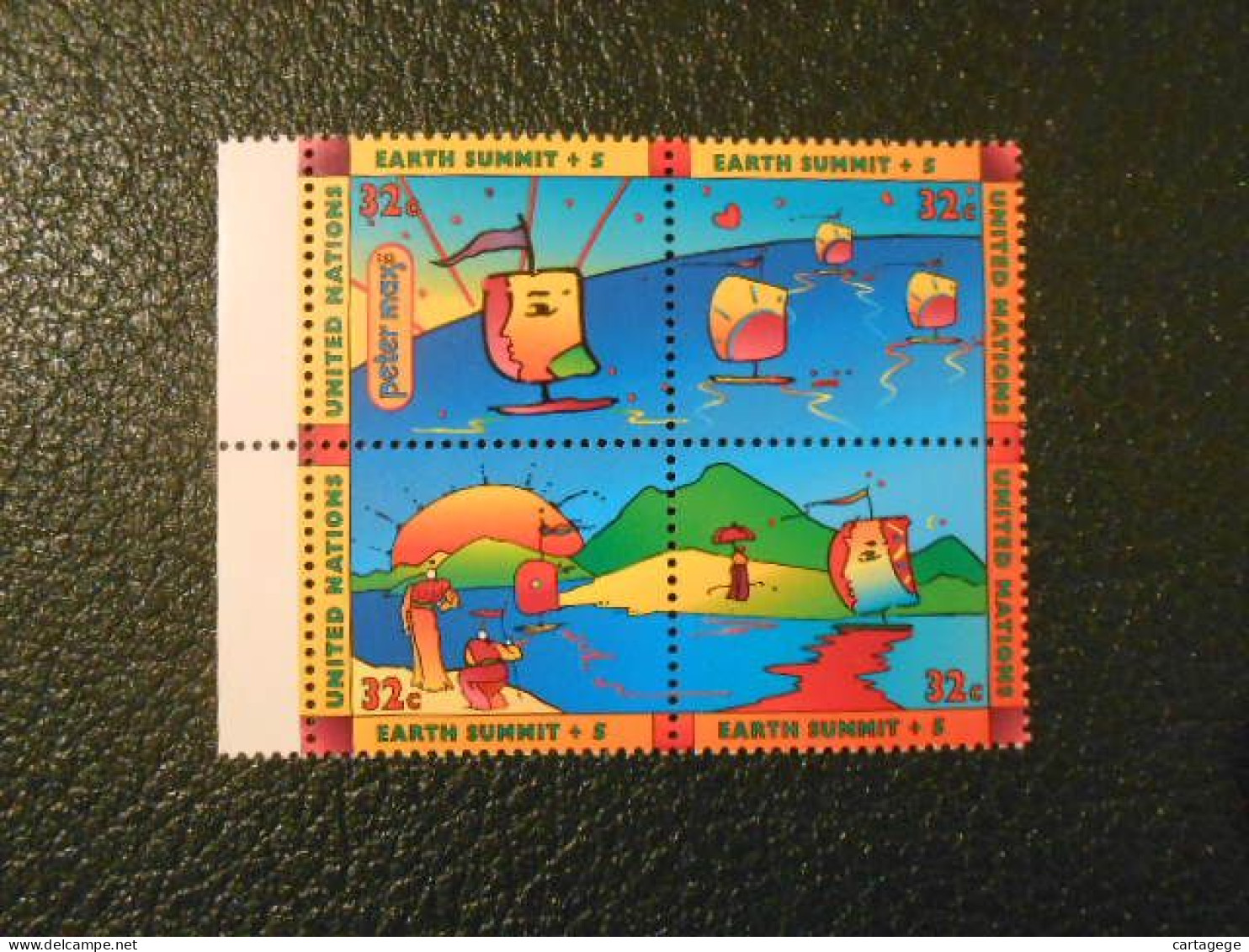 NATIONS-UNIES NEW-YORK YT 724/727 SOMMET PLANETE-TERRE** - Neufs