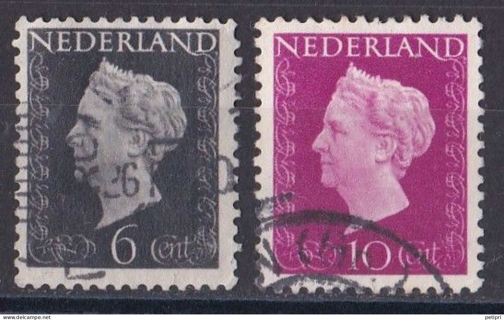 Pays Bas - 1930 - 1948 ( Wilhelmine )   Y&T  N ° 467  469  Oblitéré - Gebruikt