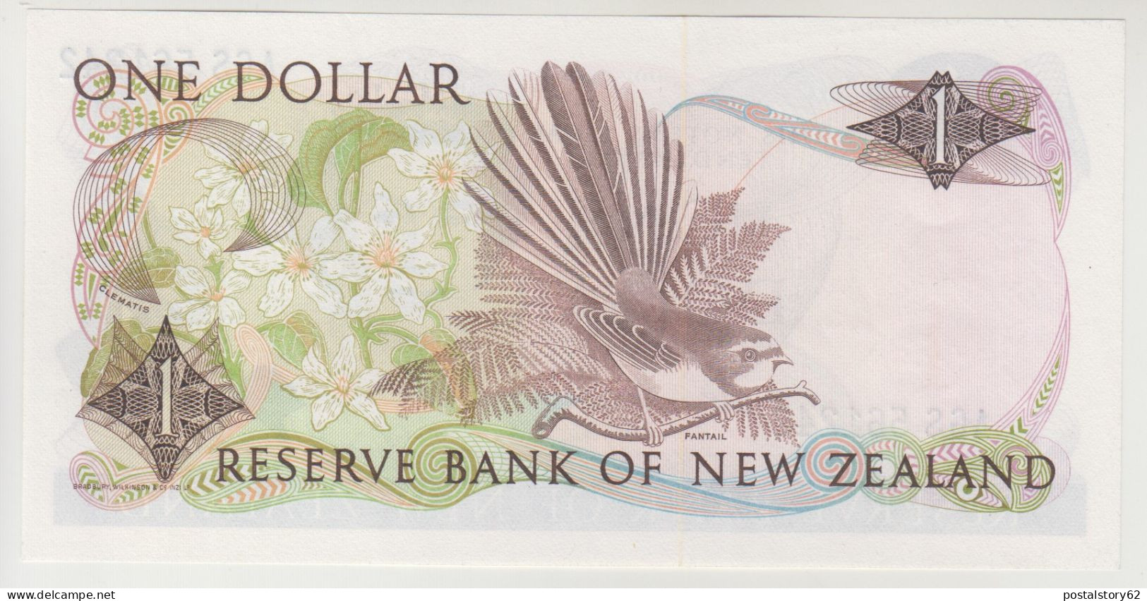 New Zeland Banconota One Dollar ( 1981 - 1985 ) Pick 169 A Unc. - Nouvelle-Zélande