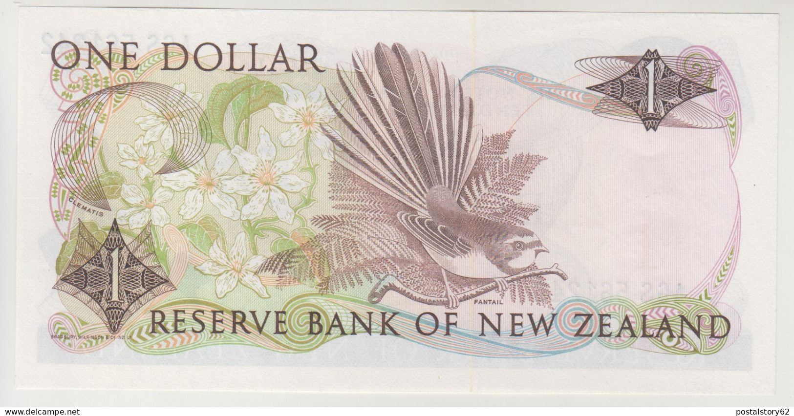 New Zeland Banconota One Dollar ( 1981 - 1985 ) Pick 169 A Unc. - Neuseeland