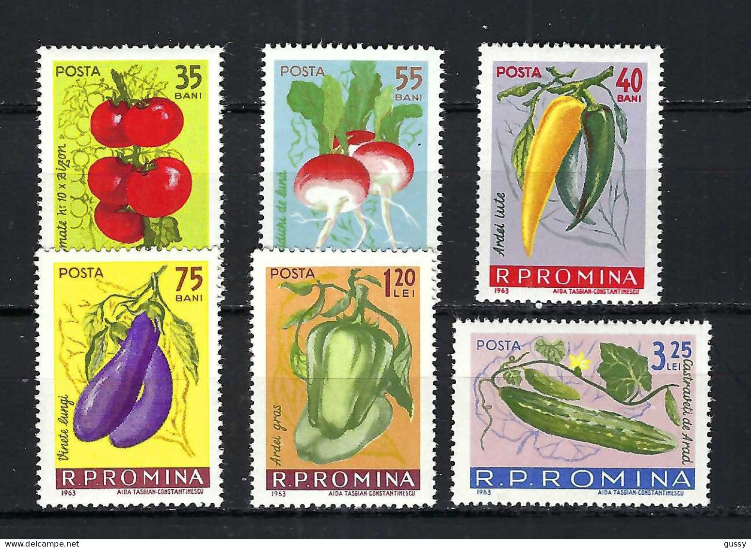 ROUMANIE Ca.1961:  Lot De Neufs** "LEGUMES" - Légumes