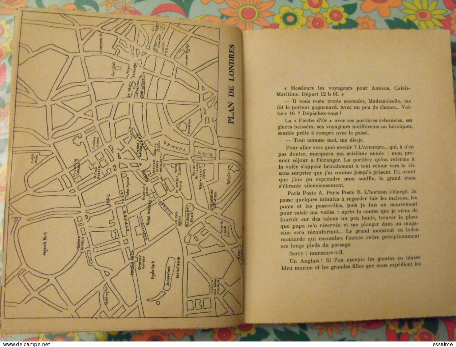 Vacances à Londres. Sylvette Brisson-Lamy. Fernand Lanore 1966 - Unclassified