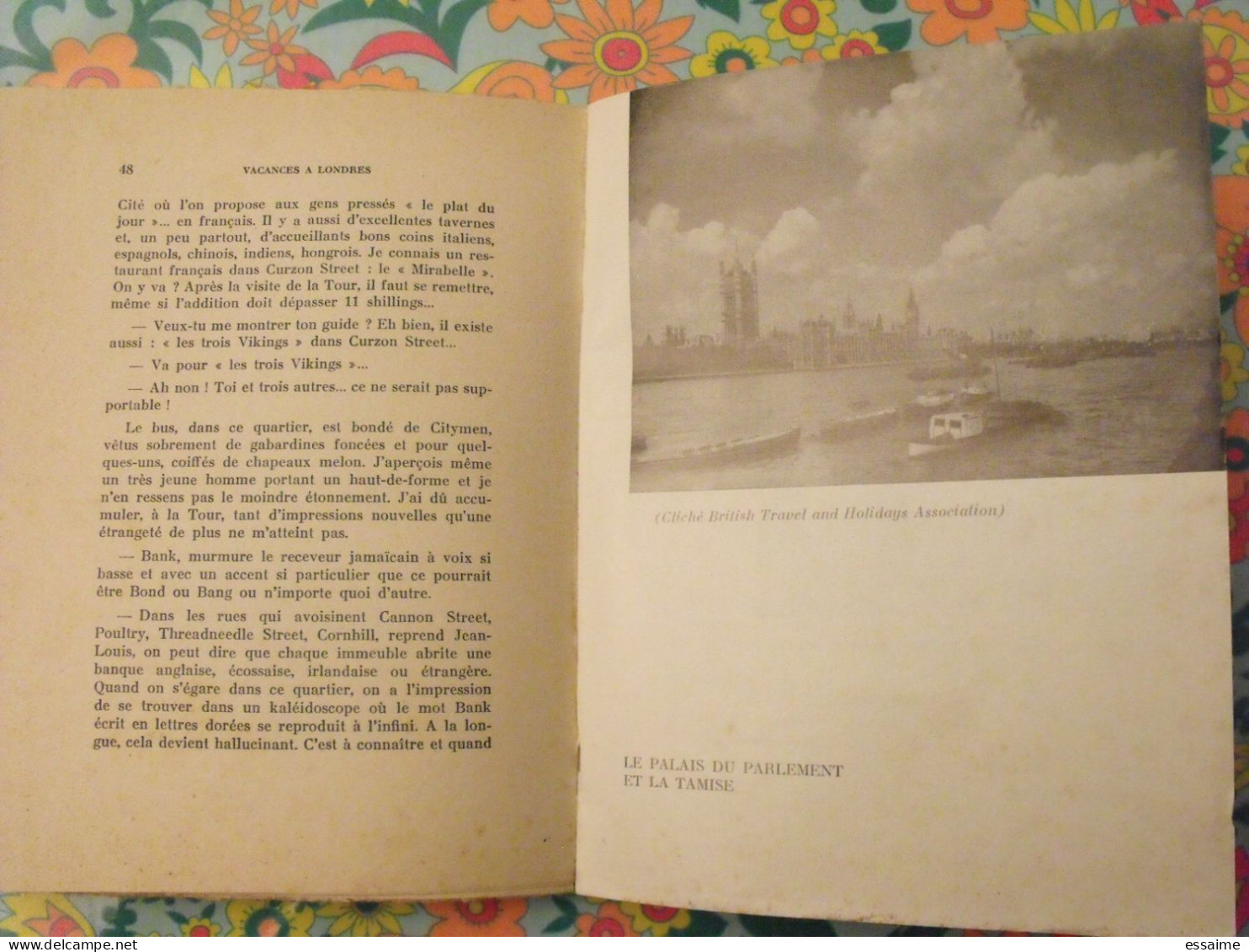 Vacances à Londres. Sylvette Brisson-Lamy. Fernand Lanore 1966 - Unclassified