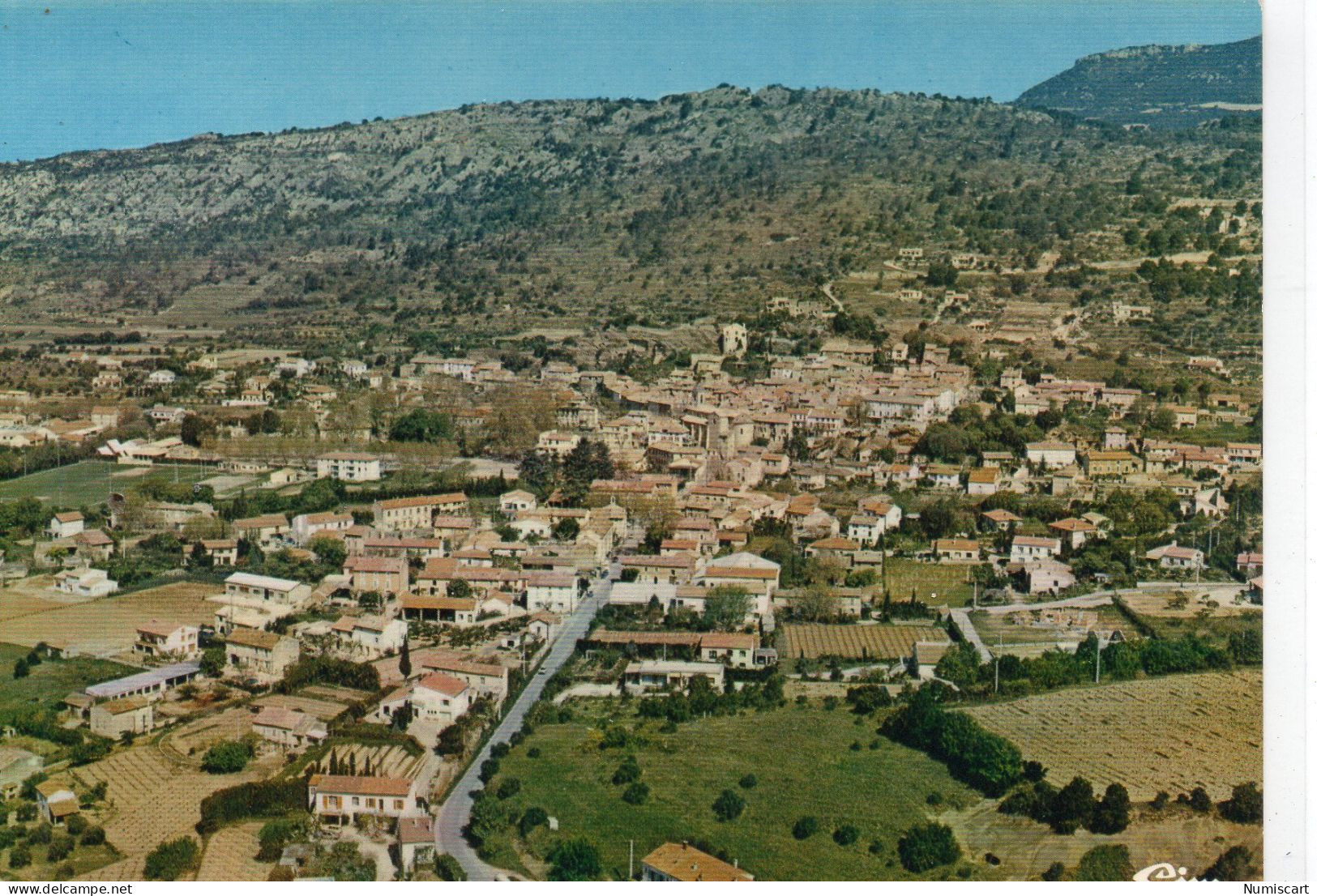 Beaumes-de-Venise Belle Vue Aérienne De La Ville - Beaumes De Venise