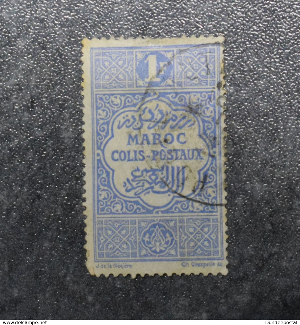 MOROCCO STAMPS  France  Parcel Post   ~~L@@K~~ - Usati