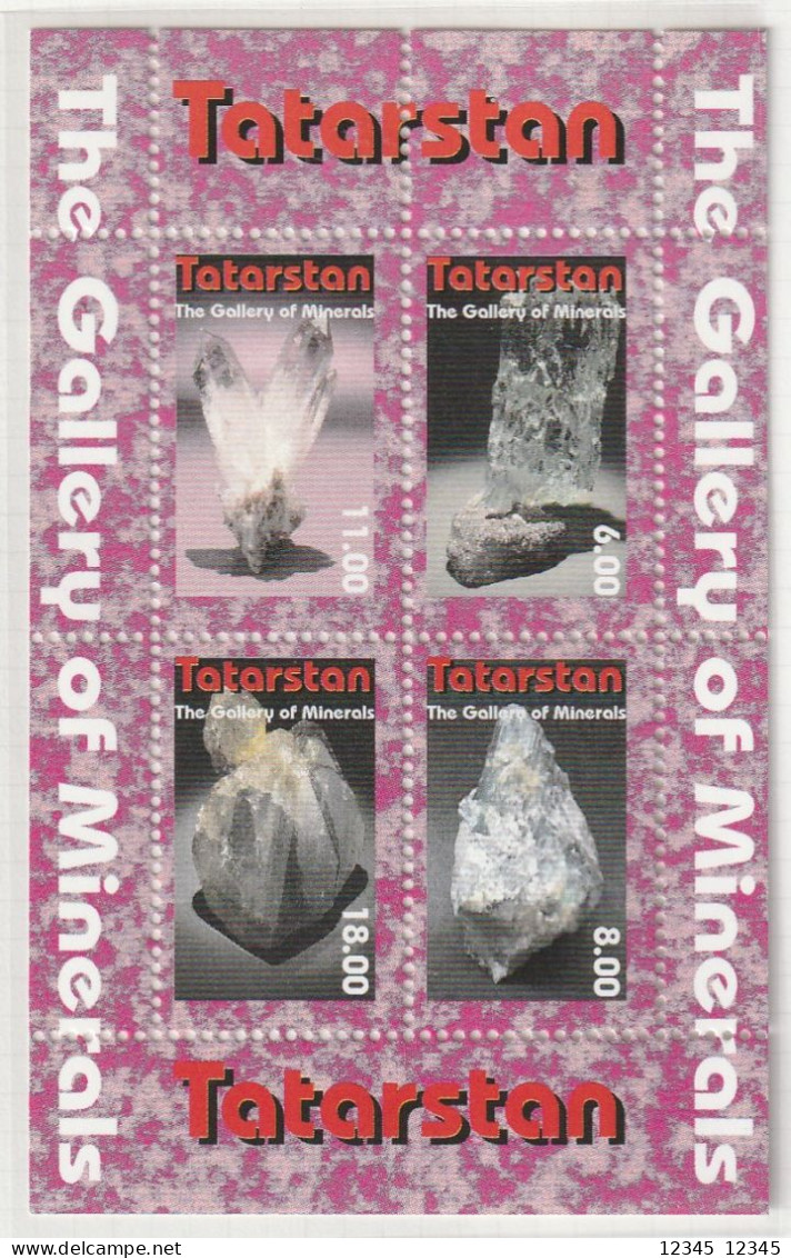 Tatarstan, Postfris MNH, Gemstones - Otros & Sin Clasificación