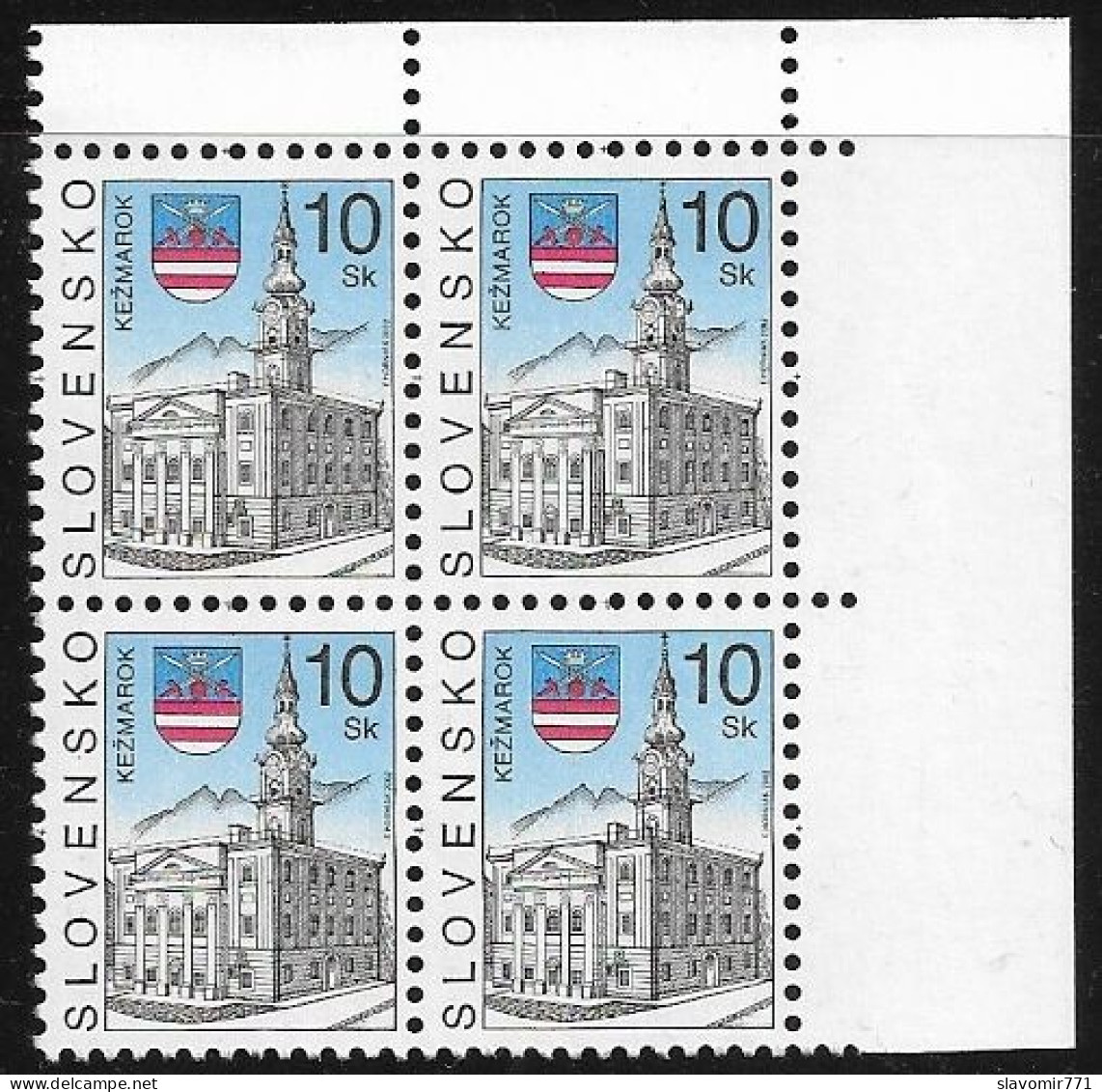 Slovakia 2002 ** Kežmarok (Definitive Stamp)    ** Michel SK 423  ** MNH Slowakei - Nuevos