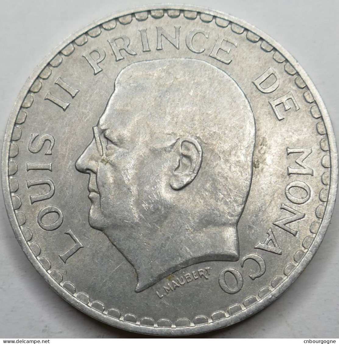 Monaco - Principauté - Louis II - 5 Francs 1945 - SUP/AU55 - Mon6136 - 1922-1949 Louis II