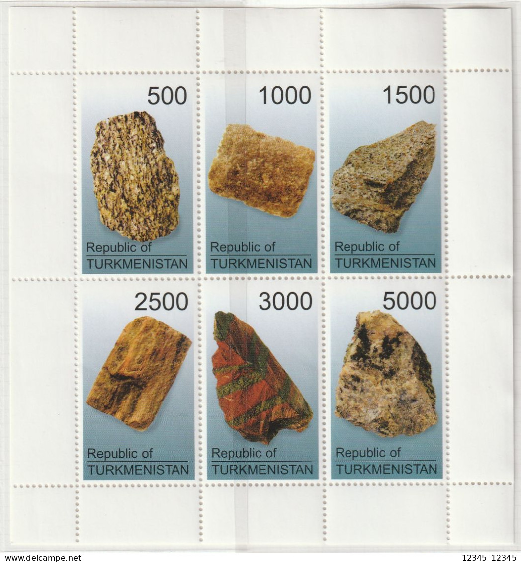 Turkmenistan, Postfris MNH, Minerals - Turkménistan