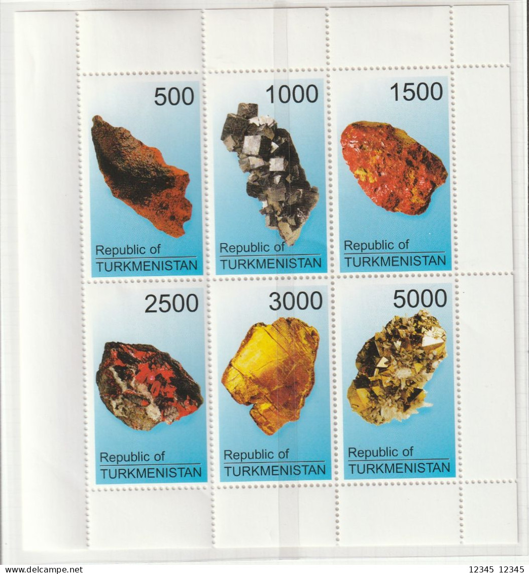 Turkmenistan, Postfris MNH, Minerals - Turkmenistan