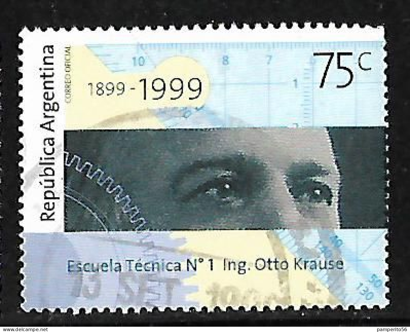 ARGENTINA - AÑO 1999 - Centenario De La Escuela Técnica Nº 1 Otto Krause.. - Usada - Oblitérés