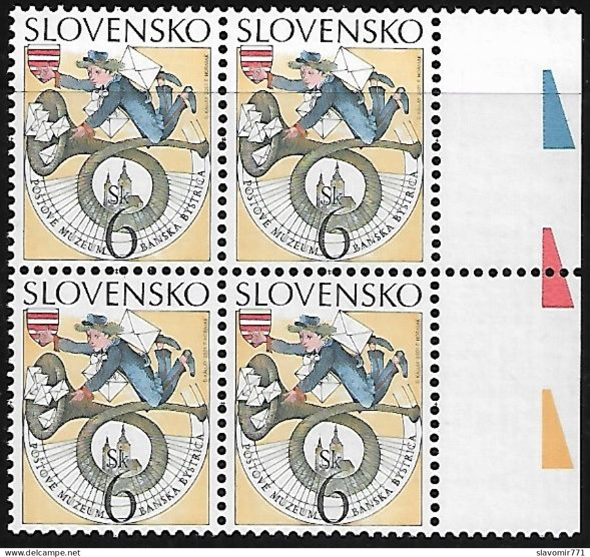 Slovakia 2001 ** Postal Museum In Banska Bystrica    ** Michel SK 408  ** MNH Slowakei - Neufs