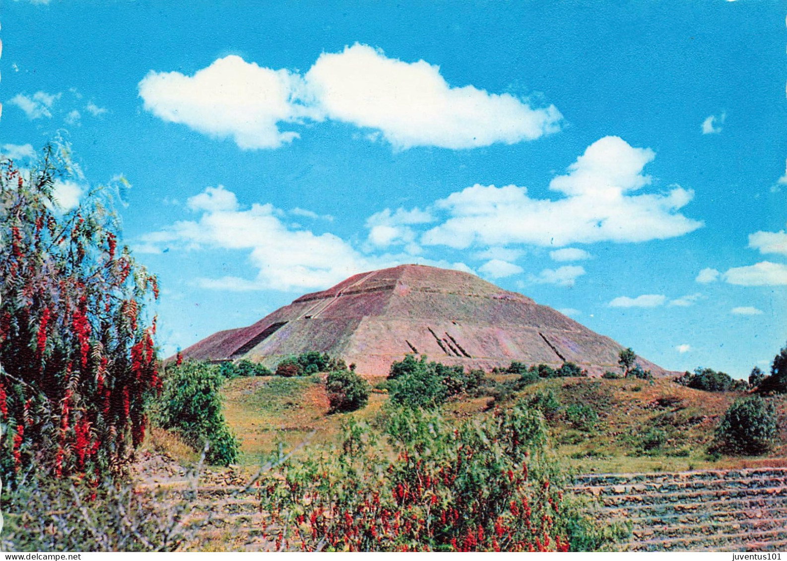CPSM Pyramides Teotihuacan       L2436 - Mexique