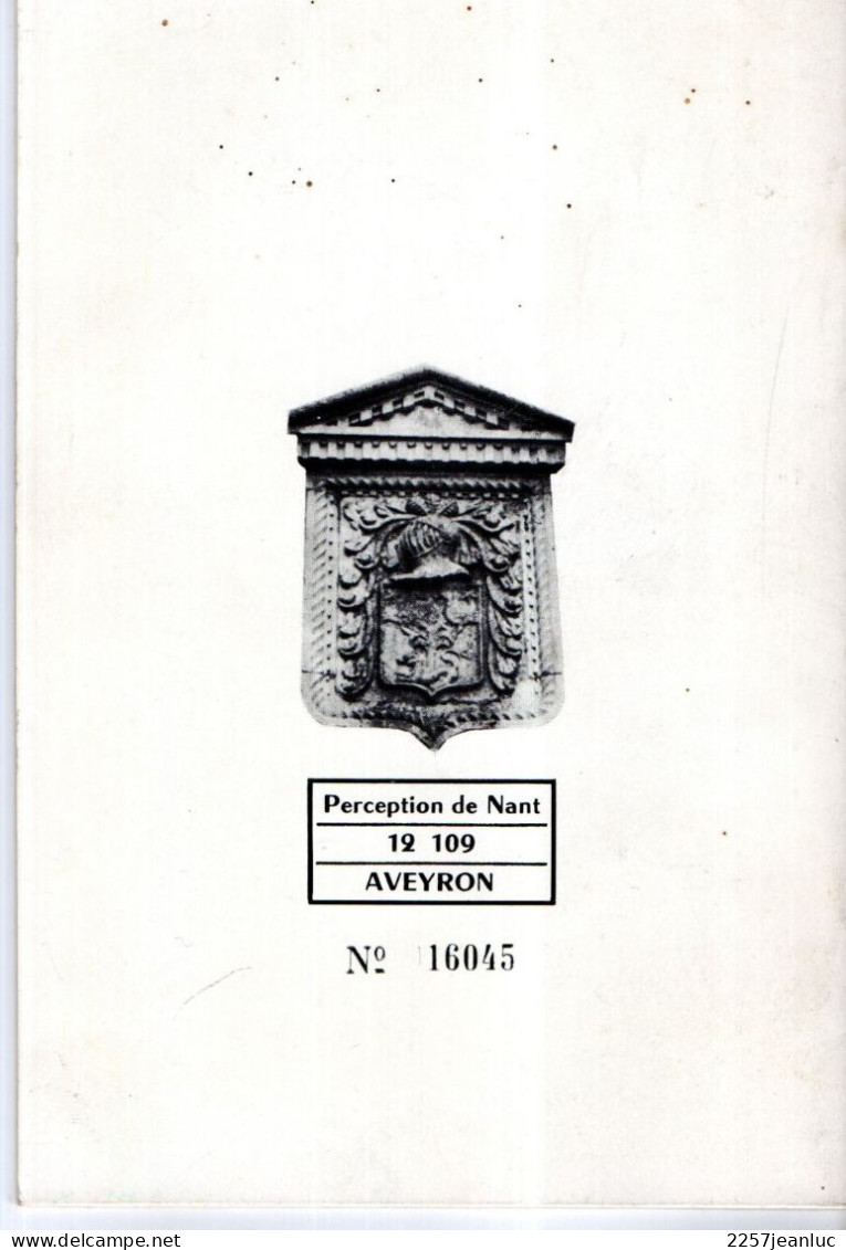 La Couvertoirade En Aveyron Plaquette De 32 Pages  De André Soutou Editions 1977 - Midi-Pyrénées