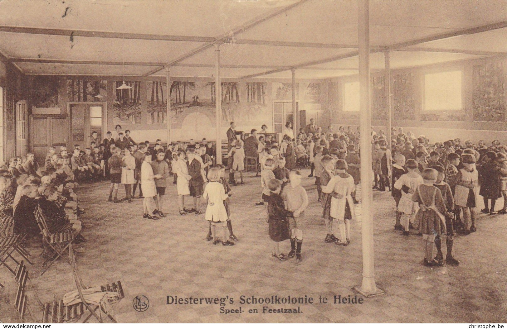 Diesterweg's Schoolkolonie Te Heide, Speel En Feestzaal (pk86264) - Kalmthout