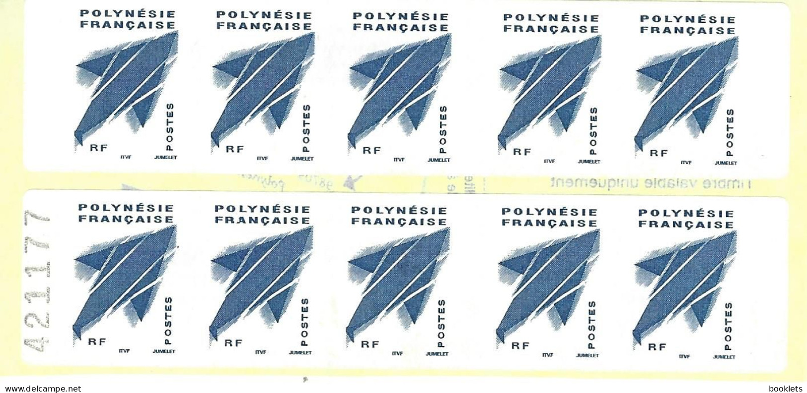 POLYNESIA, 2005, Booklet / Carnet 7  Marara Blue, 10x TVP - Booklets