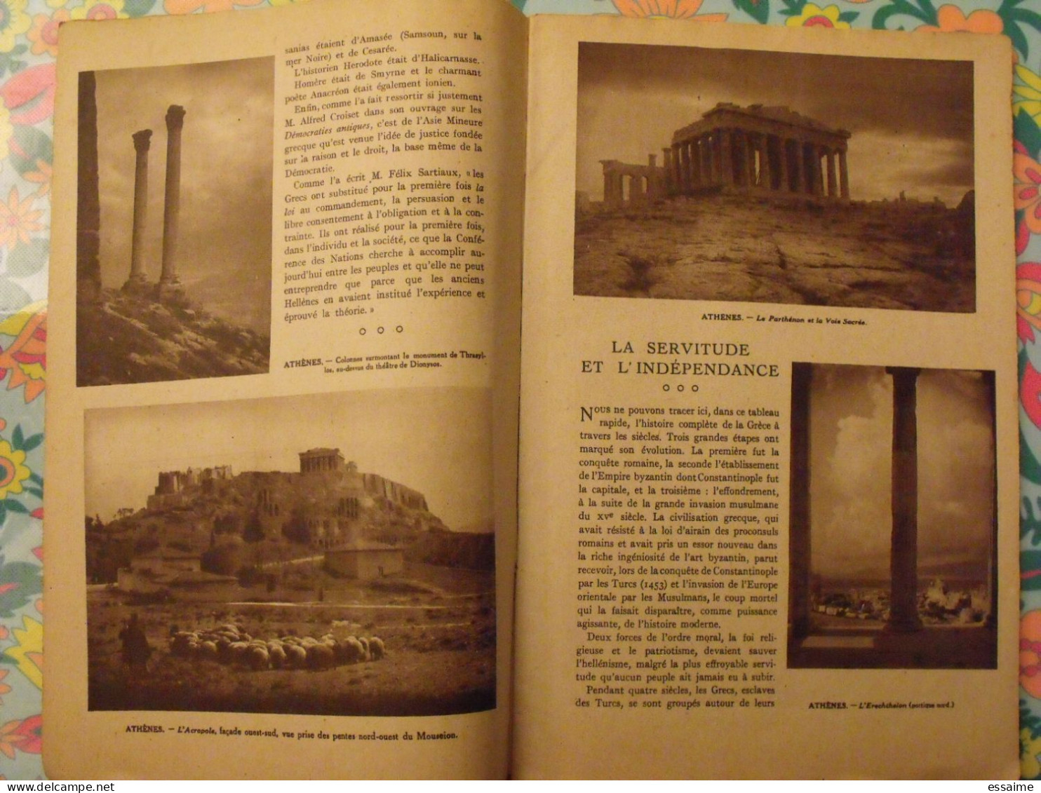 La Grèce Par René Puaux. Vers 1927. Venizélos Histoire Athènes Macédoine épire - Non Classificati