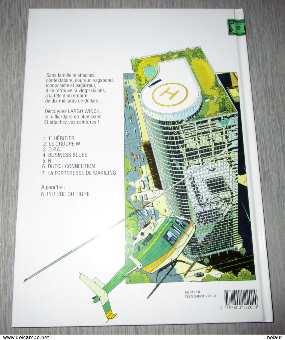 Largo Winch N° 6 - Dutch Connexion - Largo Winch