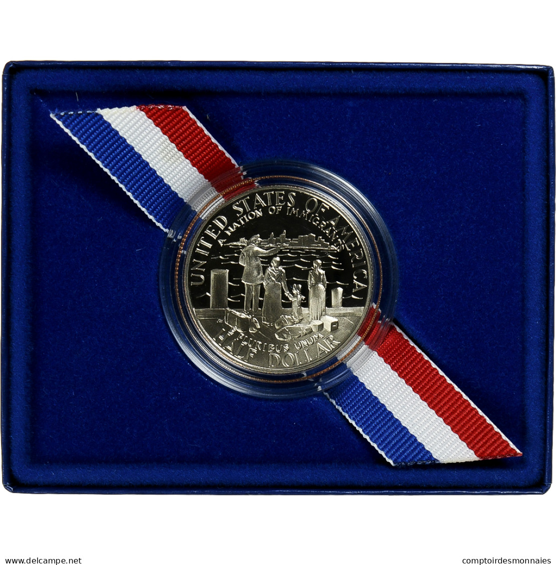 Monnaie, États-Unis, Centenaire De La Statue De La Liberté, Half Dollar, 1986 - Commemoratives