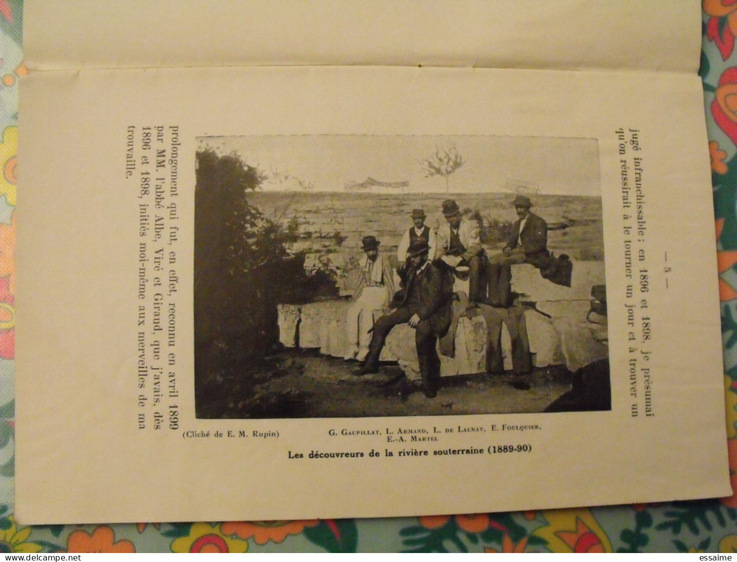 Padirac. Historique Et Description. E. A. Martel. Vertuel, Saint-Céré (lot) 1932 - Midi-Pyrénées