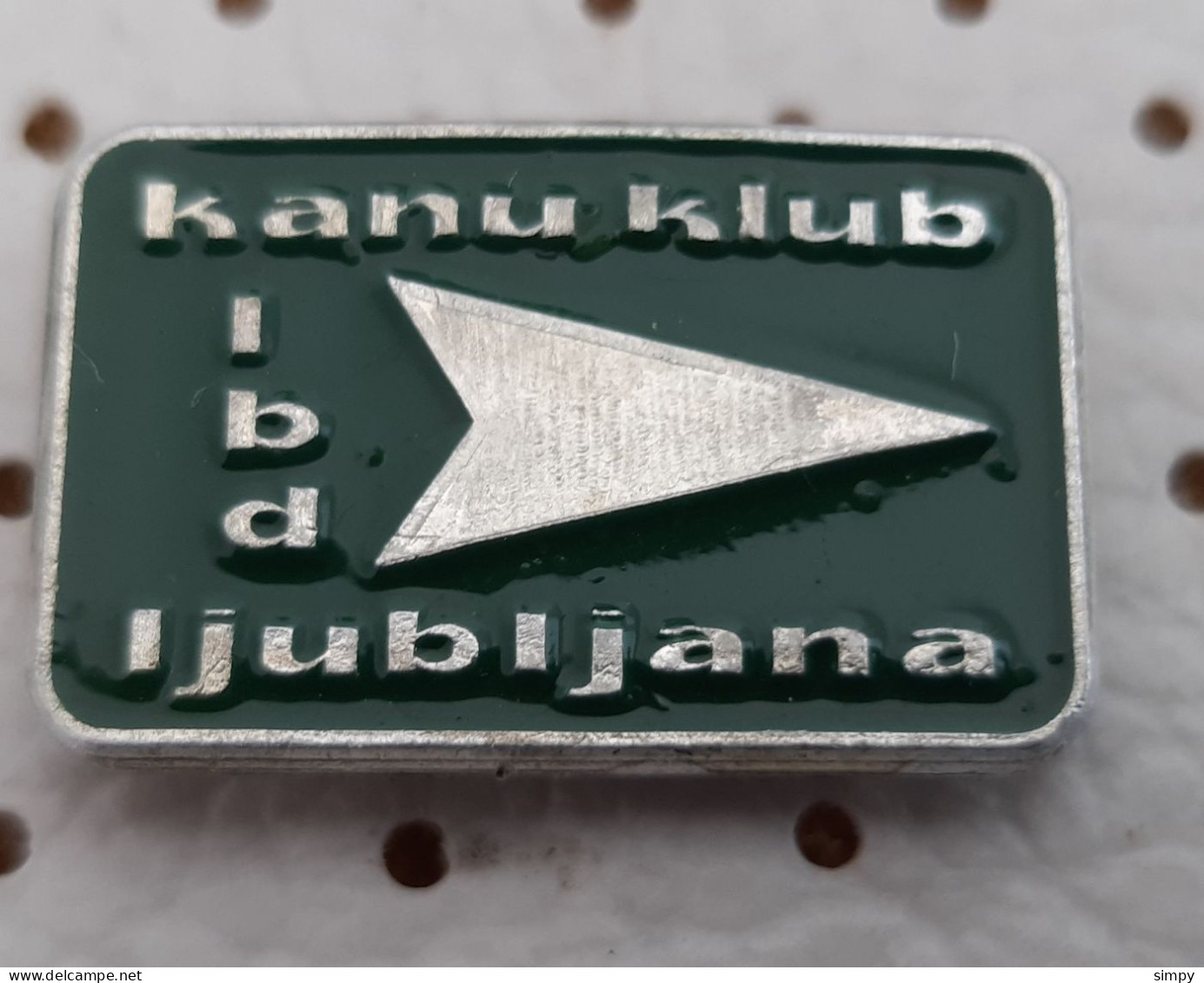 Rowing  Kayak Canue Club IBD Ljubljana Slovenia Pin - Canottaggio