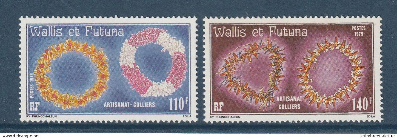 Wallis Et Futuna - YT N° 241 Et 242 ** - Neuf Sans Charnière - 1979 - Ongebruikt