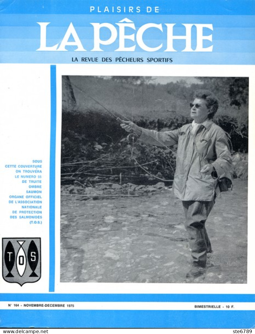 PLAISIRS DE LA PECHE N° 164 De 1975  Revue Des Pêcheurs Sportifs - Chasse & Pêche