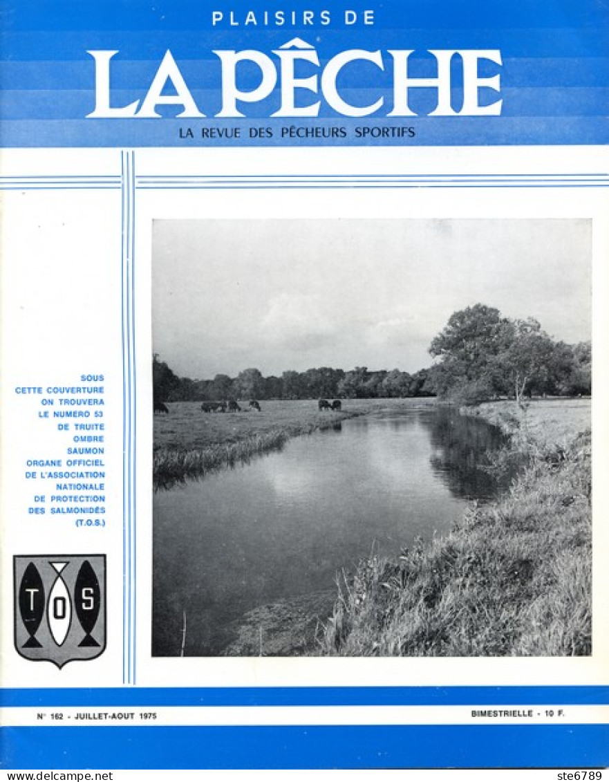 PLAISIRS DE LA PECHE N° 162 De 1975  Revue Des Pêcheurs Sportifs - Fischen + Jagen