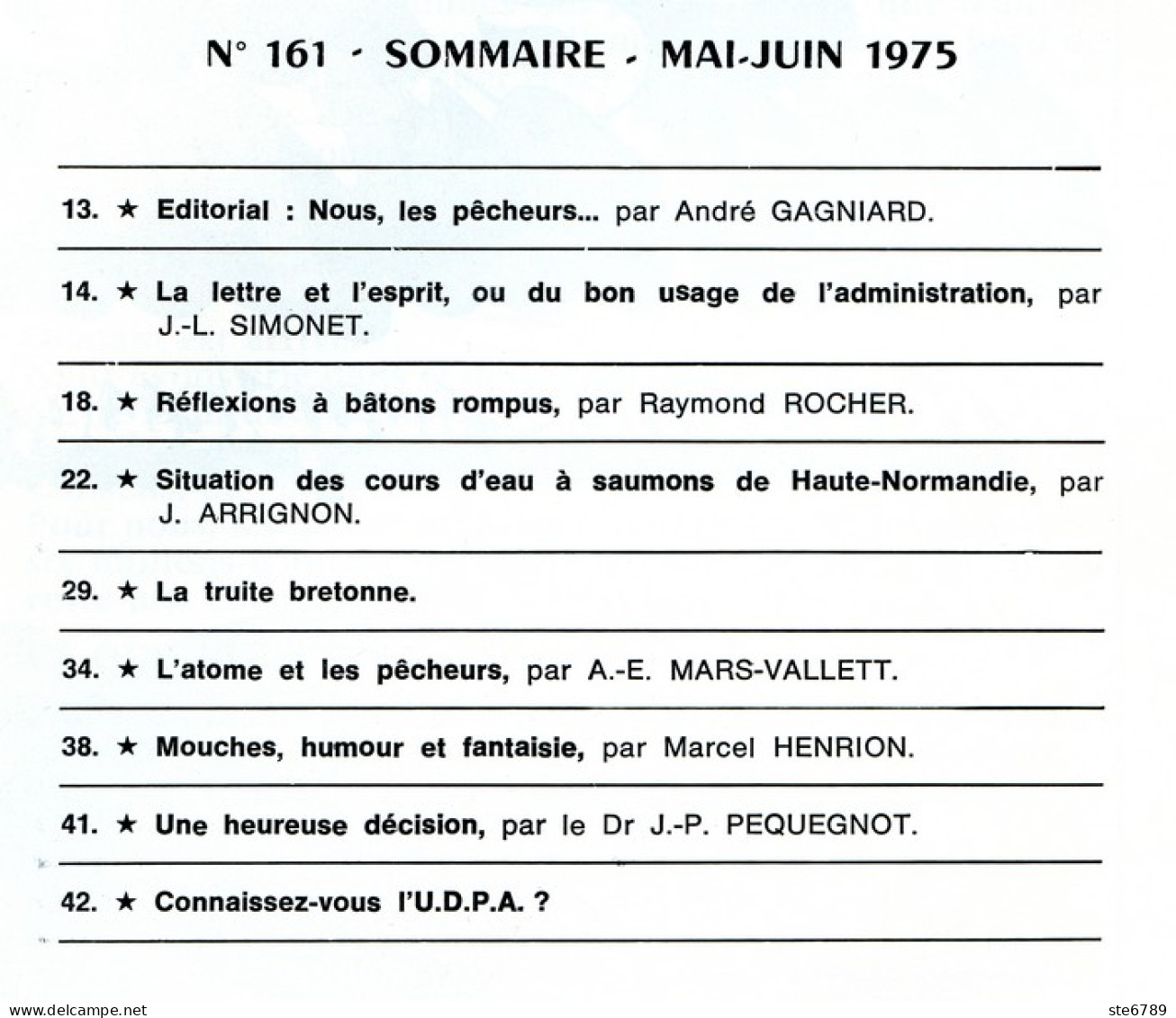 PLAISIRS DE LA PECHE N° 161 De 1975  Revue Des Pêcheurs Sportifs - Fischen + Jagen