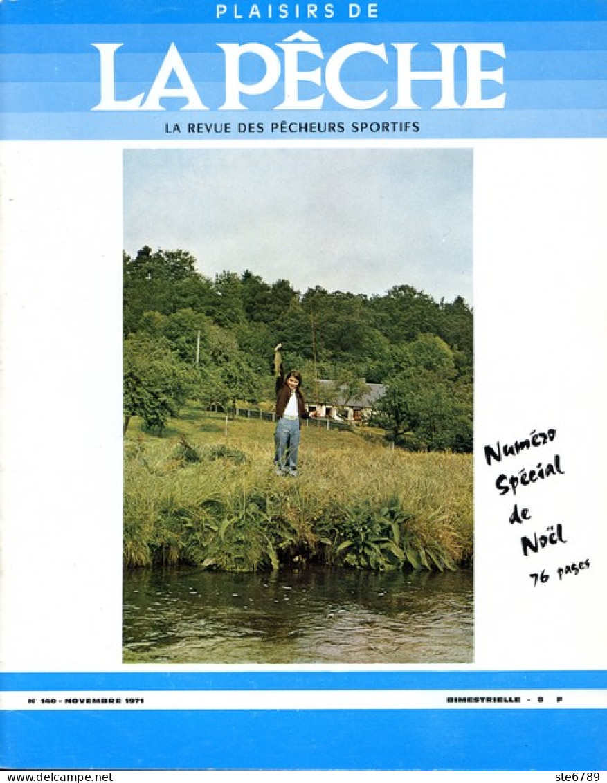 PLAISIRS DE LA PECHE N° 140 De 1971  Revue Des Pêcheurs Sportifs - Chasse & Pêche