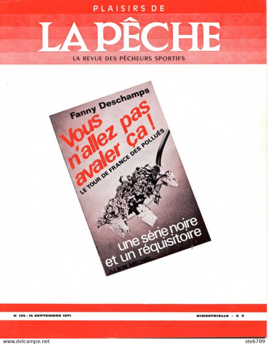 PLAISIRS DE LA PECHE N° 139 De 1971  Revue Des Pêcheurs Sportifs - Jagen En Vissen