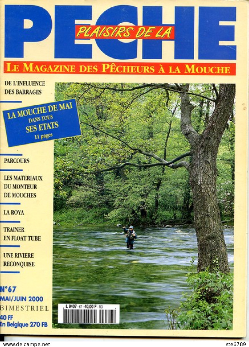 PLAISIRS DE LA PECHE N° 67 De 2000  Revue Des Pêcheurs - Hunting & Fishing