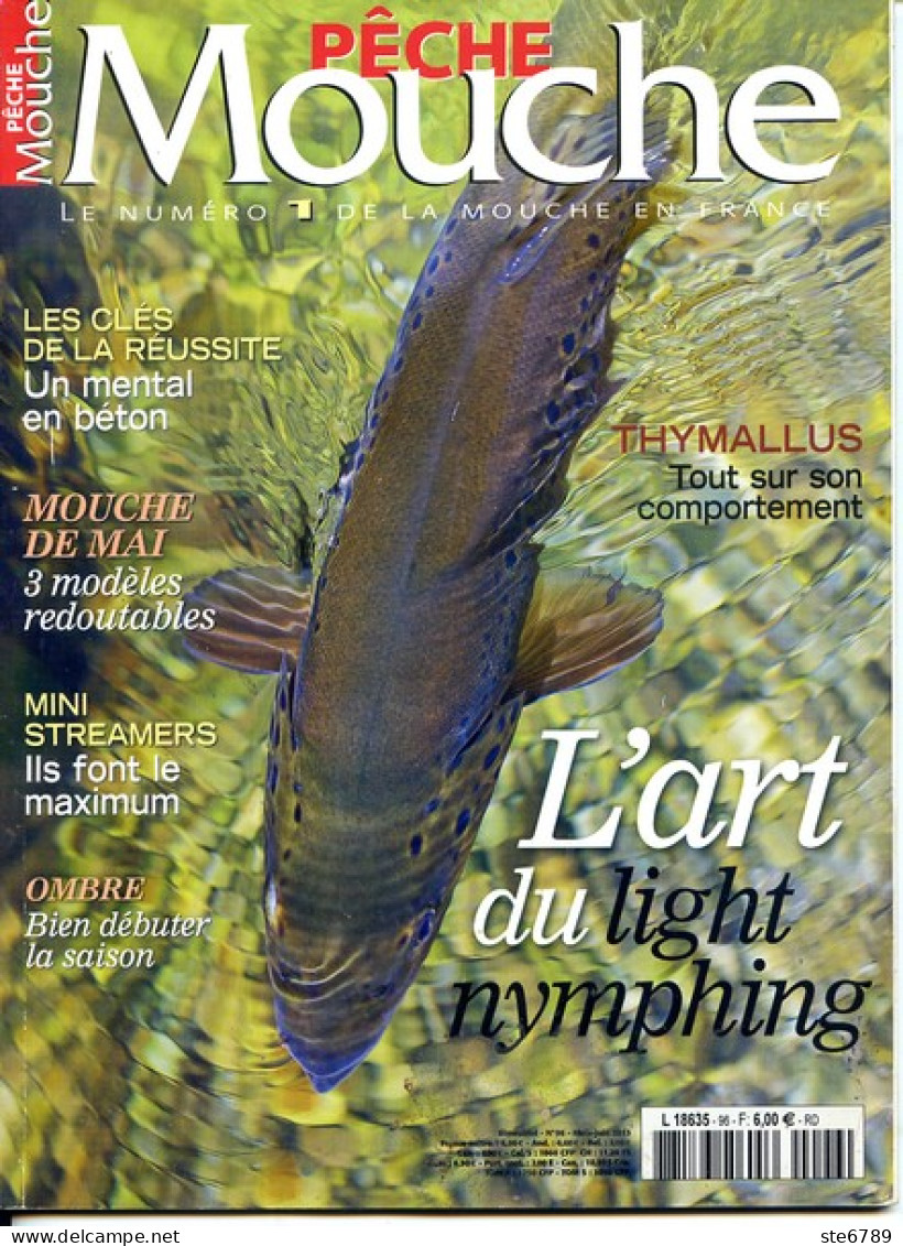 PECHE MOUCHE N° 96 2013  Revue  Pecheurs - Hunting & Fishing