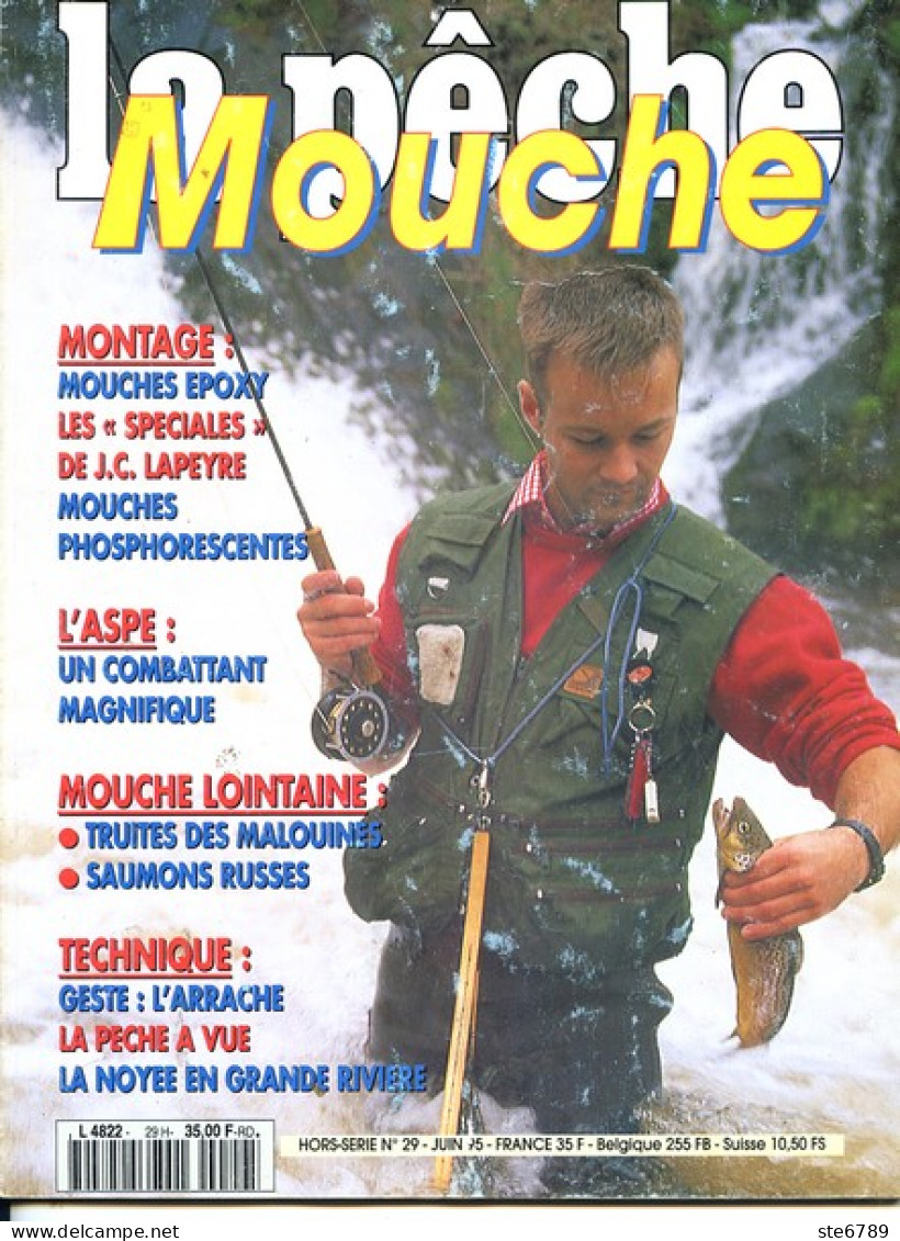 PECHE MOUCHE N° 29 Hors Série 1995  Revue  Pecheurs - Fischen + Jagen