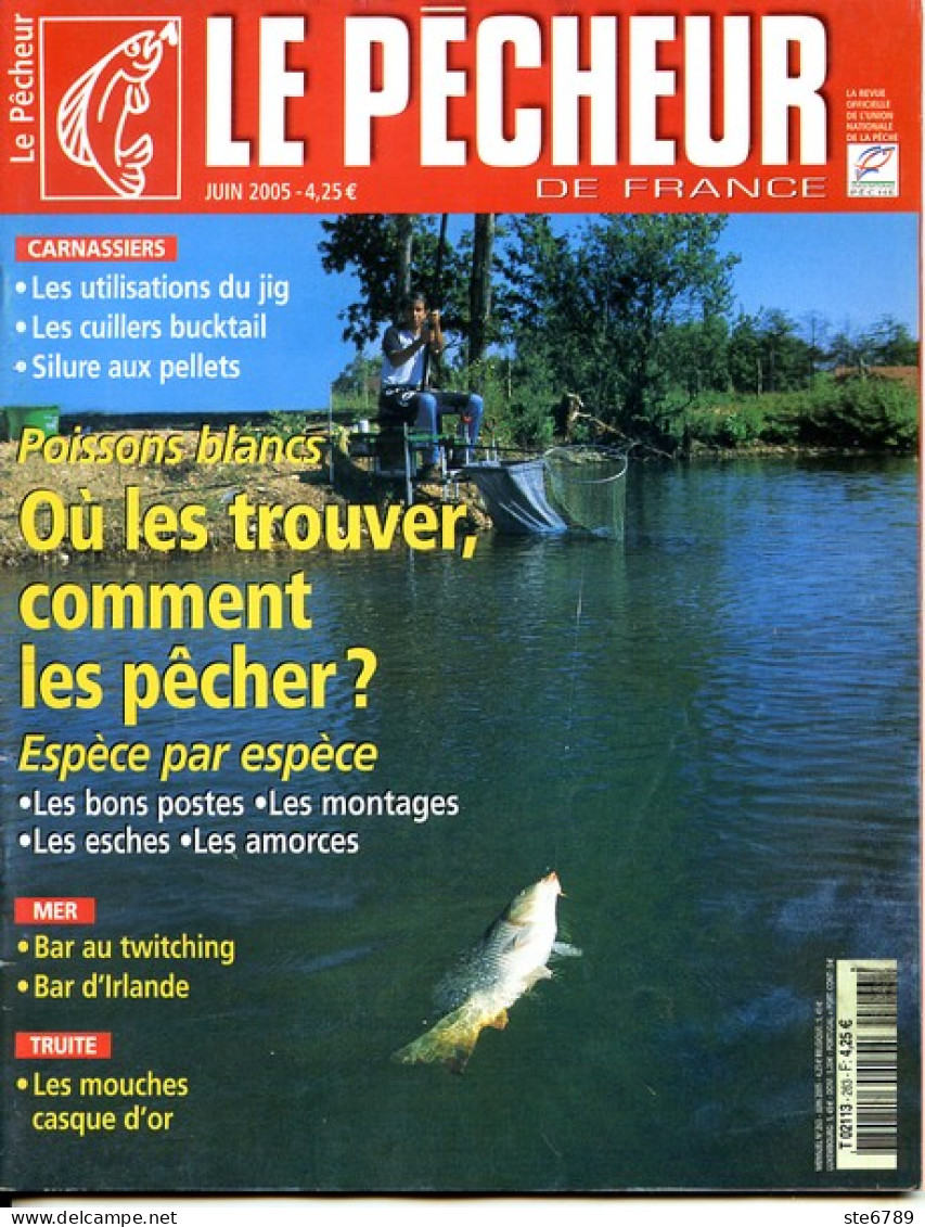 LE PECHEUR DE France N° 263 Pêche Carnassiers , Poissons Blancs - Jagen En Vissen