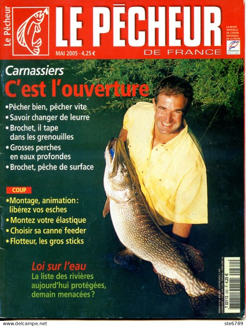LE PECHEUR DE France N° 262 Pêche Carnassiers - Chasse & Pêche
