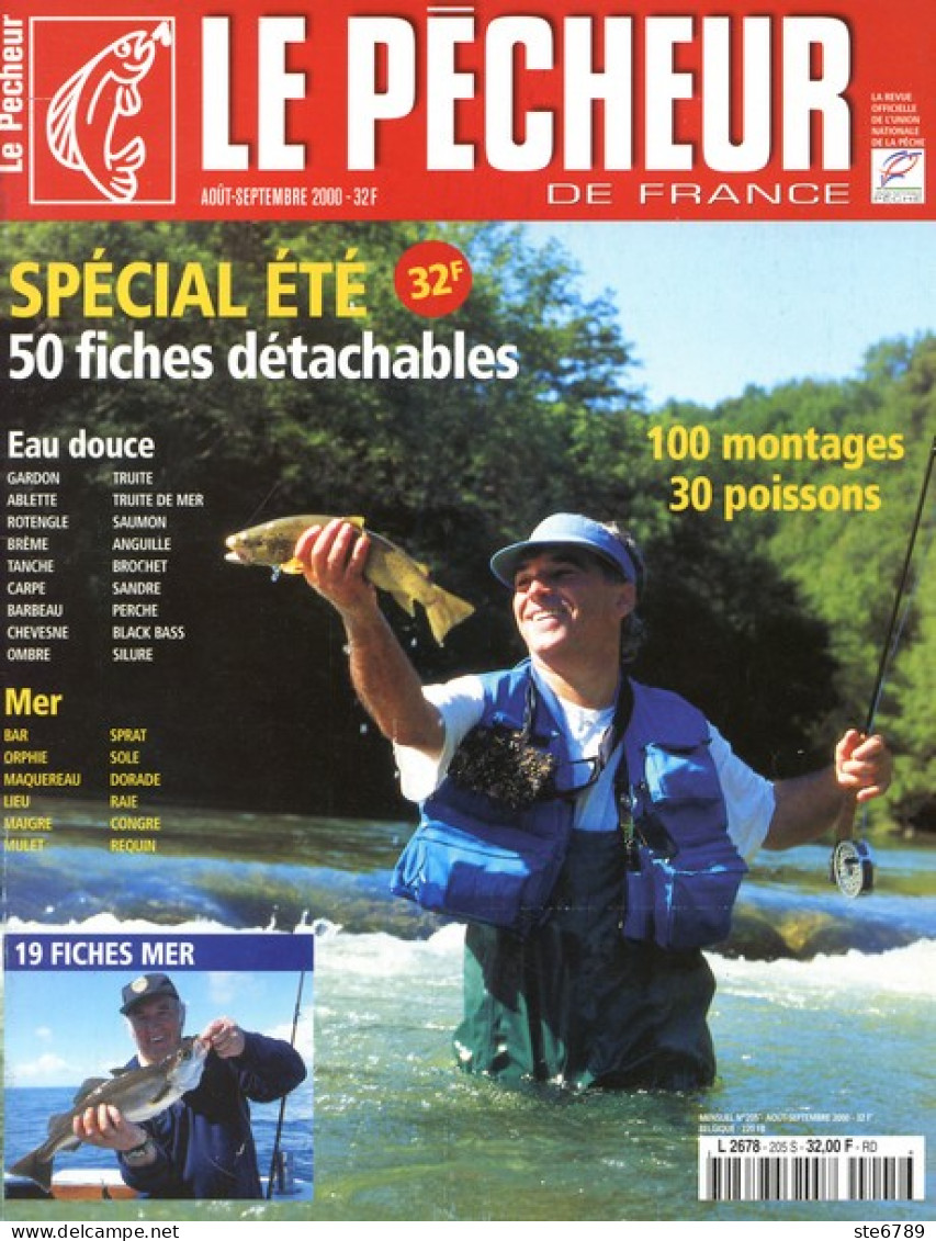 LE PECHEUR DE France N° 205 S Pêche  Poissons Mer Eau  Douce Technique - Hunting & Fishing