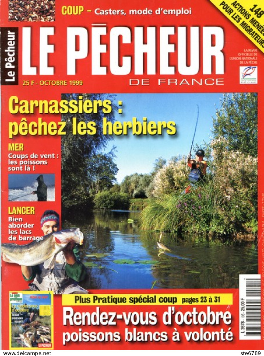 LE PECHEUR DE France N° 195  Pêche Carnassiers Poissons Technique - Jagen En Vissen