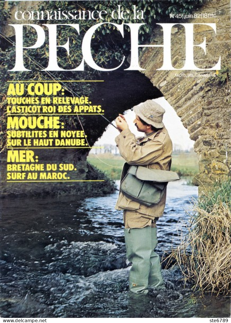 CONNAISSANCE DE LA PECHE N° 45 De 1982 - Caccia & Pesca