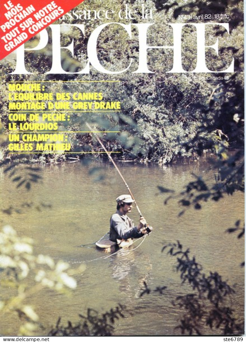 CONNAISSANCE DE LA PECHE N° 43 De 1982 - Hunting & Fishing