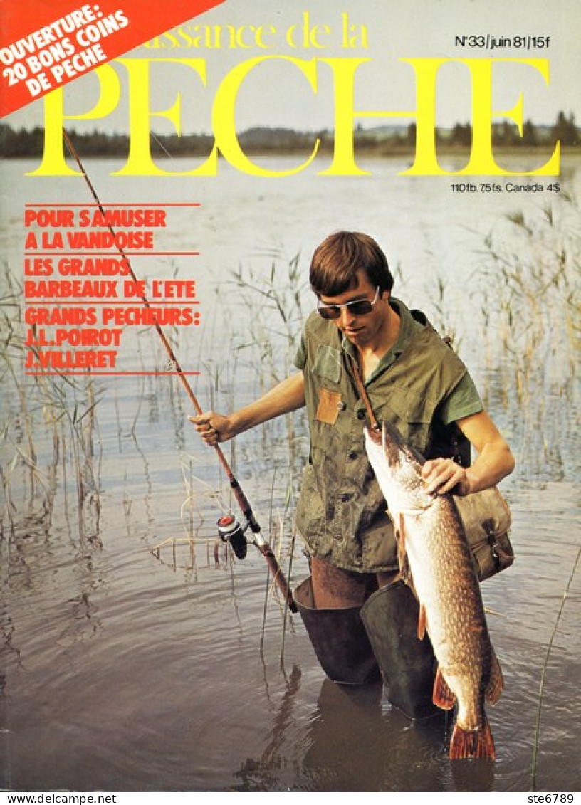 CONNAISSANCE DE LA PECHE N° 33 De 1981 - Hunting & Fishing