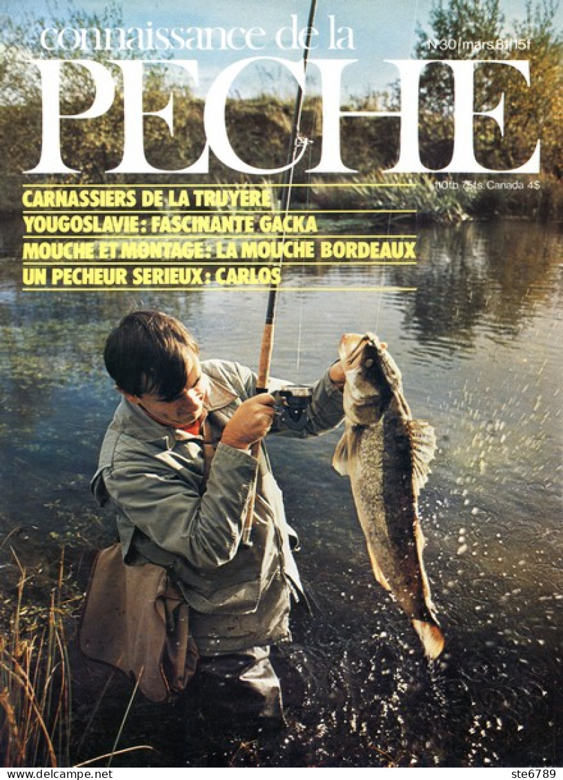 CONNAISSANCE DE LA PECHE N° 30 De 1981 - Hunting & Fishing