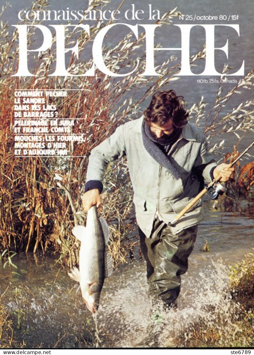 CONNAISSANCE DE LA PECHE N° 25 De 1980 - Hunting & Fishing