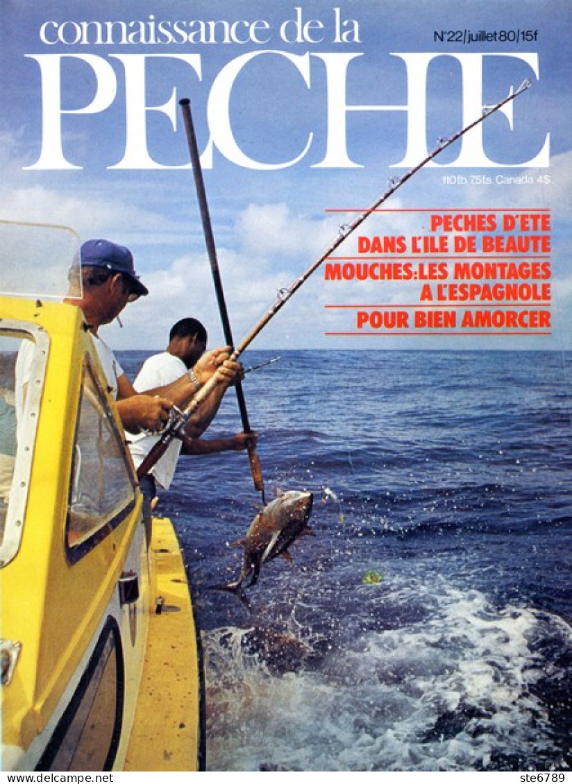 CONNAISSANCE DE LA PECHE N° 22 De 1980 - Chasse & Pêche