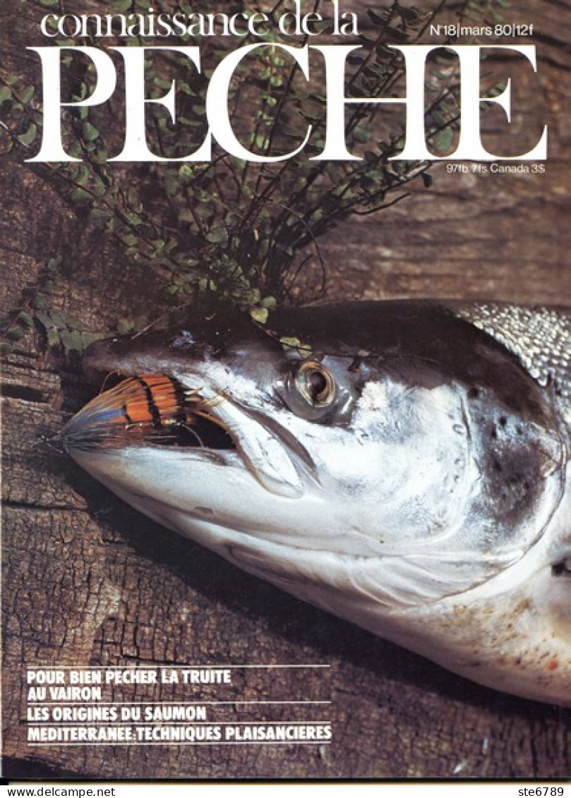 CONNAISSANCE DE LA PECHE N° 18 De 1980 - Chasse & Pêche